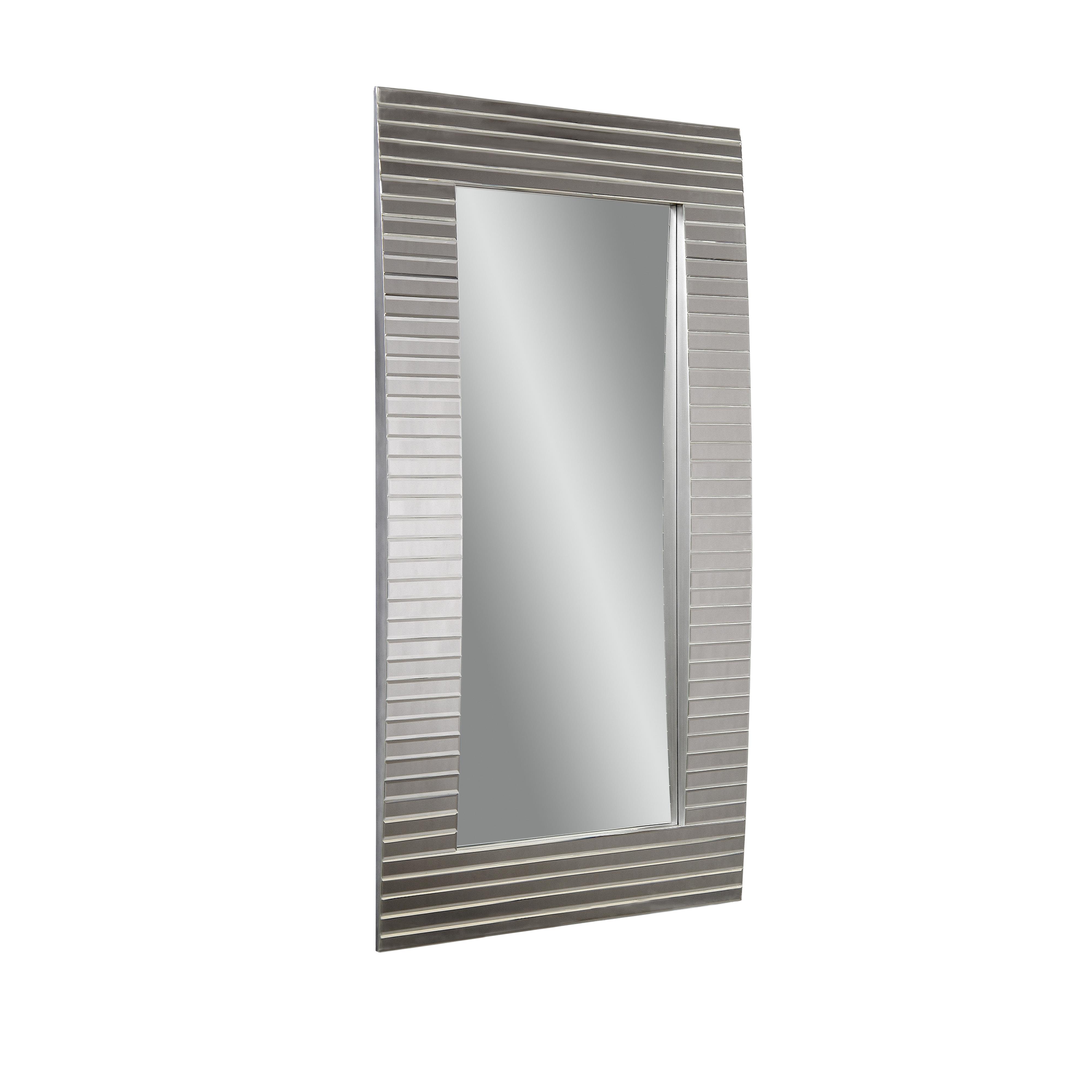 Bassett Mirror Thoroughly Modern M3468B Tambour Leaner Mirror Value